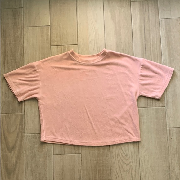 Reflex Tops - Reflex Pink Crop Short Sleeve Tee - Women’s Small